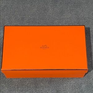 Hermes Orange Ballet shoe Box